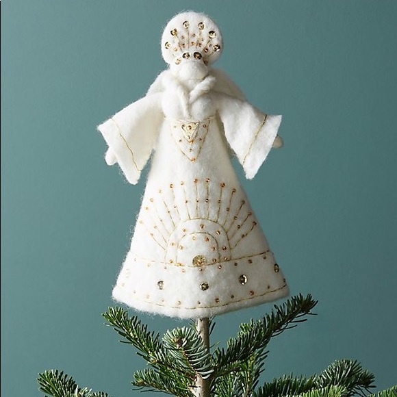 Anthropologie Other - Anthropologie snow angel tree topper. Veuc.